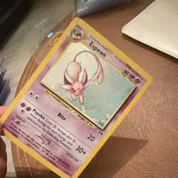 Pokemon Espeon Neo Discovery Holo Rare 1/75 80 HP English Unlimited - Image 4