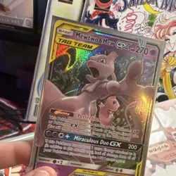 The Pokemon Company Mewtwo & Mew GX Sm-Unified Minds 71/236 Ultra Rare Holo Eng… - Image 3