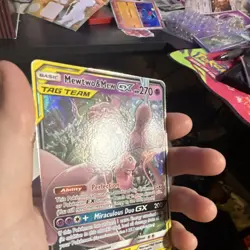 The Pokemon Company Mewtwo & Mew GX Sm-Unified Minds 71/236 Ultra Rare Holo Eng… - Image 4