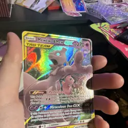 The Pokemon Company Mewtwo & Mew GX Sm-Unified Minds 71/236 Ultra Rare Holo Eng… - Image 5