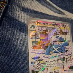 Pokemon Metagross SV05 Temporal Forces Illustration Rare Holo 178/162 180 HP - Image 5