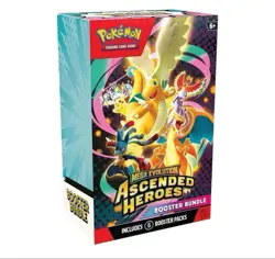 Pokemon TCG Ascended Heroes Booster Bundle [6 packs] New (SEALED) - Image 1