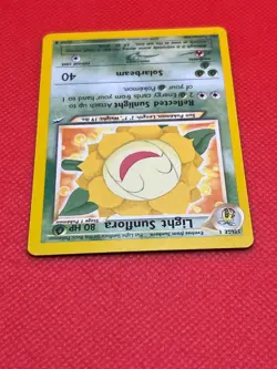 Pokemon Tcg Light Sunflora 72/105 Neo Destiny Non Holo - Image 3