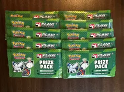 10x Play! Pokemon Prize Pack Series 8 *FACTORY SEALED* Promo Packs NEW NM - Image 1