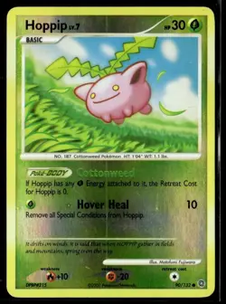 2007 Diamond & Pearl - Secret Wonders Hoppip Basic/Common #90 - Image 1