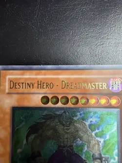 Yu-Gi-Oh! Destiny Hero Dreadmaster Ultimate Rare 1st Edition EOJ-EN004 - Image 2