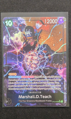 Marshall.D.Teach OP09-093 Alt Emperors in the New World Foil SR 12000 Power - Image 1
