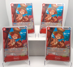 Shanks Playset - OP12-007 x4 - Legacy of the Master - One Piece TCG - English - Image 1