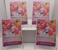 Charlotte Pudding Playset - EB04-034 x4 - The Azure Sea's Seven - One Piece TCG - Image 1