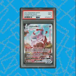 ESPEON VMAX 270/264 FUSION STRIKE ALTERNATE ART POKEMON PSA9 - Image 1