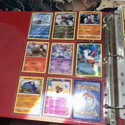 lot of pokemon cards binder 243 rare cards - Image 2