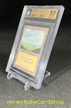 MTG Limited Edition Alpha 1993 Plains (B) BGS 9.5 GEM MINT Old School 93/94 - Image 3
