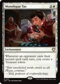 MTG Monologue Tax - 157 / English / Near Mint - Image 1