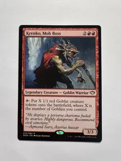 Krenko, Mob Boss - MTG Duel Decks: Speed vs. Cunning - NM - Image 1
