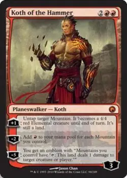 MTG - Koth of the Hammer - Scars of Mirrodin - NM, English Magic FLAT RATE SHIP - Image 1