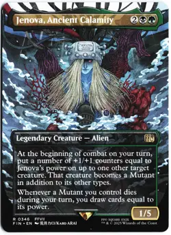 Jenova, Ancient Calamity (Borderless) R FINAL FANTASY 346 NM - Image 1