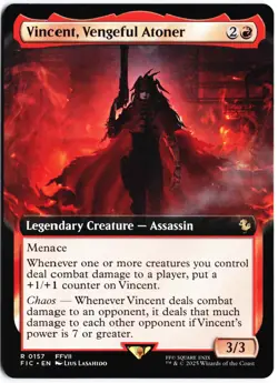 Vincent, Vengeful Atoner (Extended Art) R Commander: FINAL FANTASY 157 NM - Image 1
