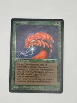 Powerleech MTG Antiquities NM - Image 1