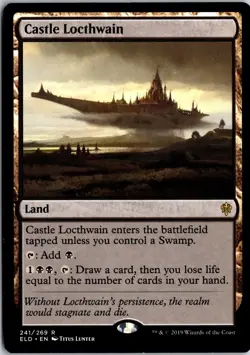 Castle Locthwain 241 R Throne of Eldraine Magic: The Gathering NM/M - Image 1