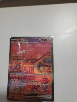 Pokemon TCG Sealed Mew EX 053 Holo Black Star Promo Scarlet & Violet 151 - Image 4