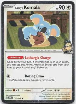 Larry's Komala 175/217 Common ME: Ascended Heroes Cosmo Holo - Image 1