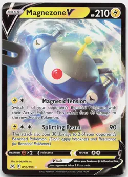 Magnezone V 056/196 Holo V Rare Lost Origin Pokemon Near Mint - Image 1