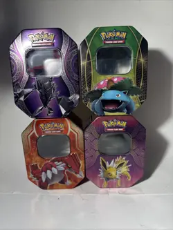 Lot Of 4 Empty Vintage Pokemon Tins Only. No Cards Included Charizard,Ho-Oh-GX - Image 1