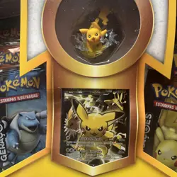 Brazil Pokemon Pikachu EX Red Blue Collection PORTUGUESE Generations Box Sealed - Image 2
