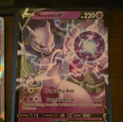 Pokemon Mewtwo V Holo Card Lot - 3 Cards - V - SWSH223, SWSH229, 030/078. - Image 5