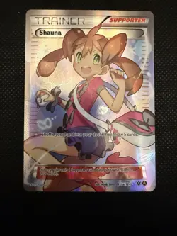 Pokemon Shauna 111A/124 Trainer Alternate Art Full Art Promo Holo English - Image 1