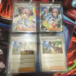 Pokemon Perfect Order Rosa's Encouragement Trainer Full Art Set - Image 1