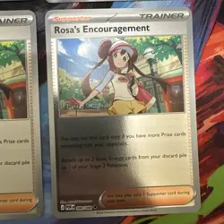 Pokemon Perfect Order Rosa's Encouragement Trainer Full Art Set - Image 5
