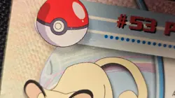 1999 Topps Pokemon Series 1 Black Label #53 Persian Foil MP *SP* - Image 4