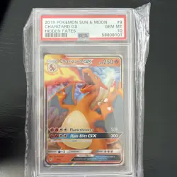 Charizard Gx 9/68 Hidden Fates Pokemon PSA 10 - Image 1