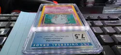 2001 Pokemon Neo Discovery Wobbuffet 16/75 Unlimited Holo Rare CGC 7.5 READ - Image 5
