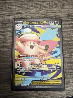 English Pokemon Perfect Order Mega Clefable Ex Full Art (103/088) - Image 1