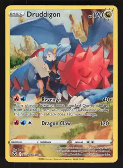 Druddigon TG09/TG30 Pokemon TCG Silver Tempest Trainer Gallery VLP - Image 1