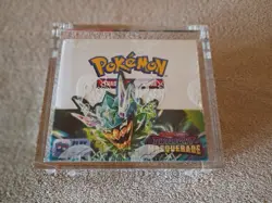 Awesome Factory Sealed Pokemon Twilight Masquerade Booster Box With Acrylic Case - Image 1