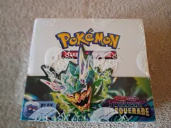 Awesome Factory Sealed Pokemon Twilight Masquerade Booster Box With Acrylic Case - Image 2