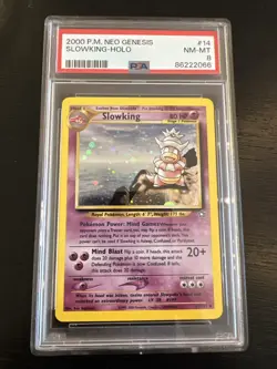 2000 Pokemon TCG Slowking Neo Genesis Holo 14/111 - Image 1