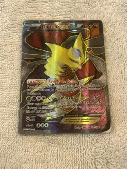 FULL ART Giratina EX ULTRA RARE 93/98 XY Ancient Origins Pokemon Holo Foil - LP - Image 1