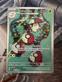 Amoonguss 096/086 Holo Illustration Rare Black Bolt Pokemon English NM - Image 1