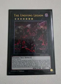 The Undying Legion MZMU-EN006 Ultra Rare 1st Edition NM Yugioh - Image 1