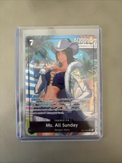 2026 One Piece TCG Ms. All Sunday OP14-084 SR Alternate Alt Art - Image 1