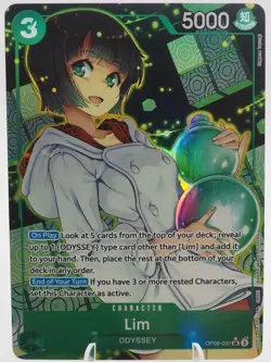 Lim Alt Art OP09-037 English Emperors in the New World - One Piece Card - NM - Image 1