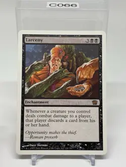 2003 Magic The Gathering Skryfall Larceny #139 Light Play LP - Image 1
