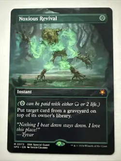 MTG SPG Noxious Revival 0073 (Borderless) Reg Duskmourn Special Guests NM - Image 1