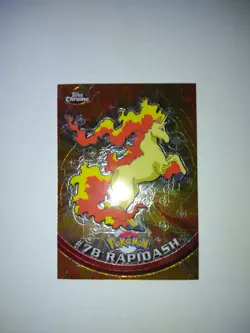 Topps Chrome Pokemon Rapidash #78 NM/M (A) - Image 1