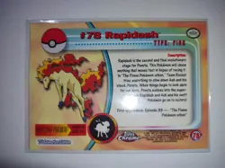 Topps Chrome Pokemon Rapidash #78 NM/M (A) - Image 2