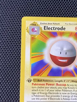 Electrode Base Set (Shadowless) 21/102 Rare 1st Edition Pokemon TCG LP - Image 2